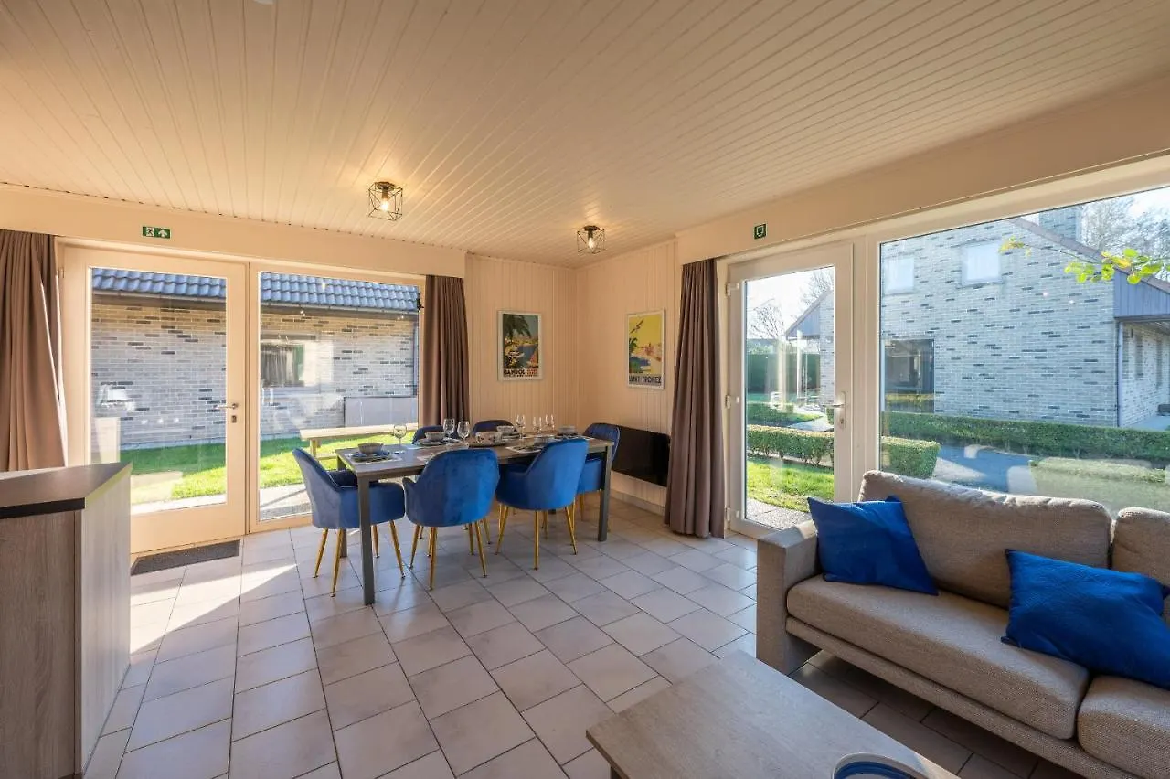 Westende Marinapark Bungalow Blue Middelkerke Belçika